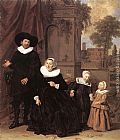 Frans Hals Family Portrait painting